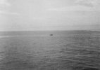 Boats AT Sea #3, (Pacific Coast), 1991/92 19″x19″ B&W Photograph