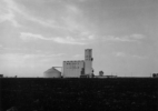 Grain Elevator and Plowed Fields, Wellington, Kansas 1973