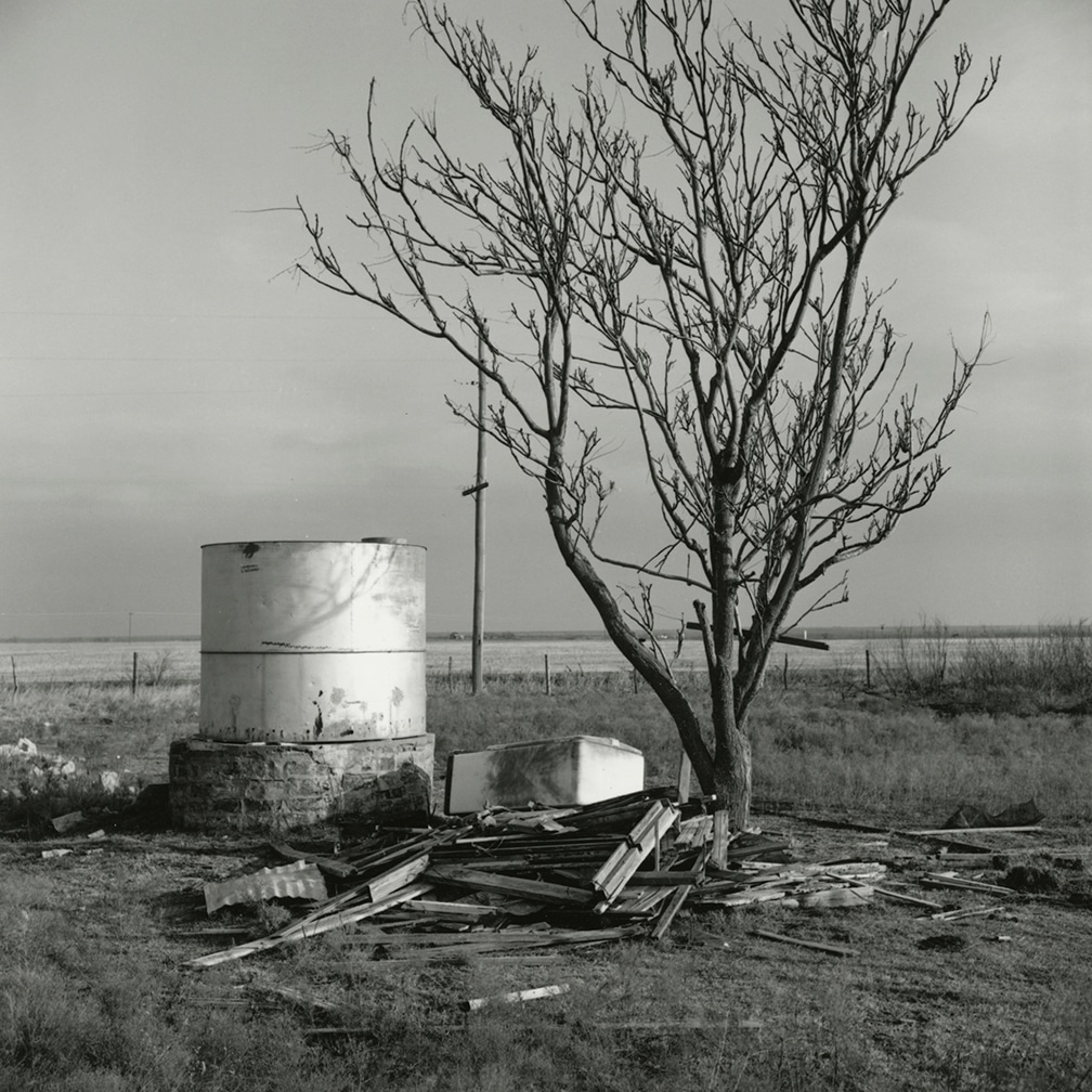 Cistern for a House Destroyed by Fire, Ross Family Ranch, Jolly, Texas, 1972/2016