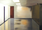 Bellevue Hallway 2009 oil on canvas 38×62